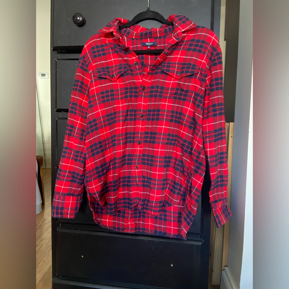 MADEWELL‎ size Small red flannel